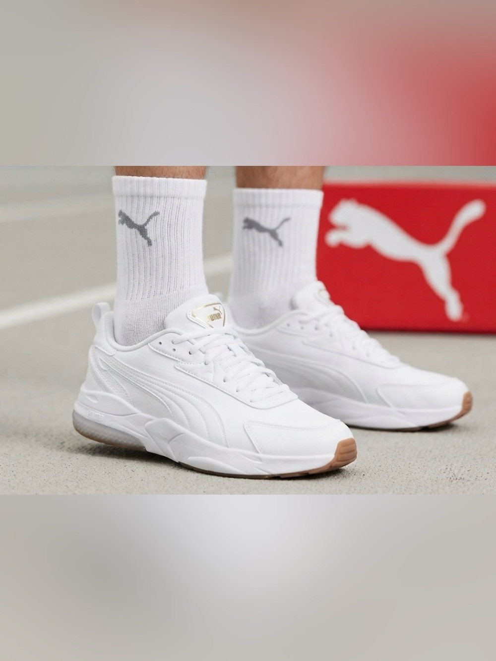 New authentic Puma men’s signature classic sneakers sz 11 display